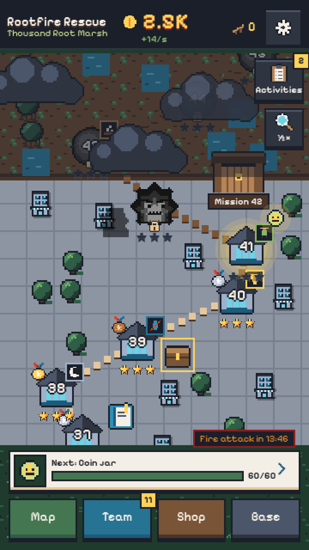Mission map